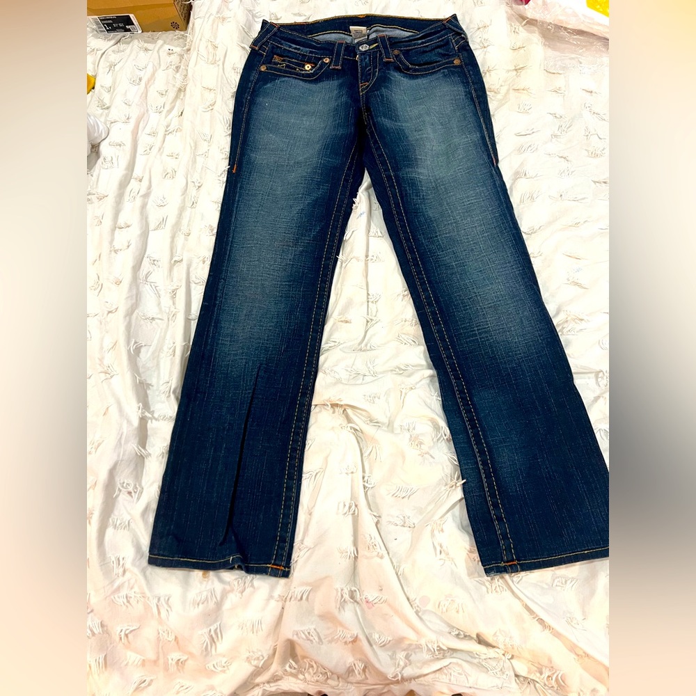 True Religion Straight Leg Size 27